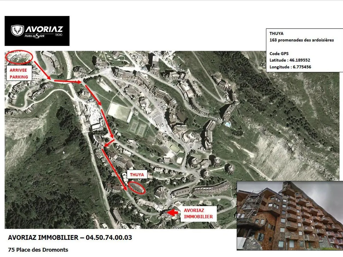 Apartment Studio 2 Pers A Avoriaz - Quartier Des Dromonts - Pied Des Pistes - Cosy Et Tout Equipe - Fr-1-633-16 France